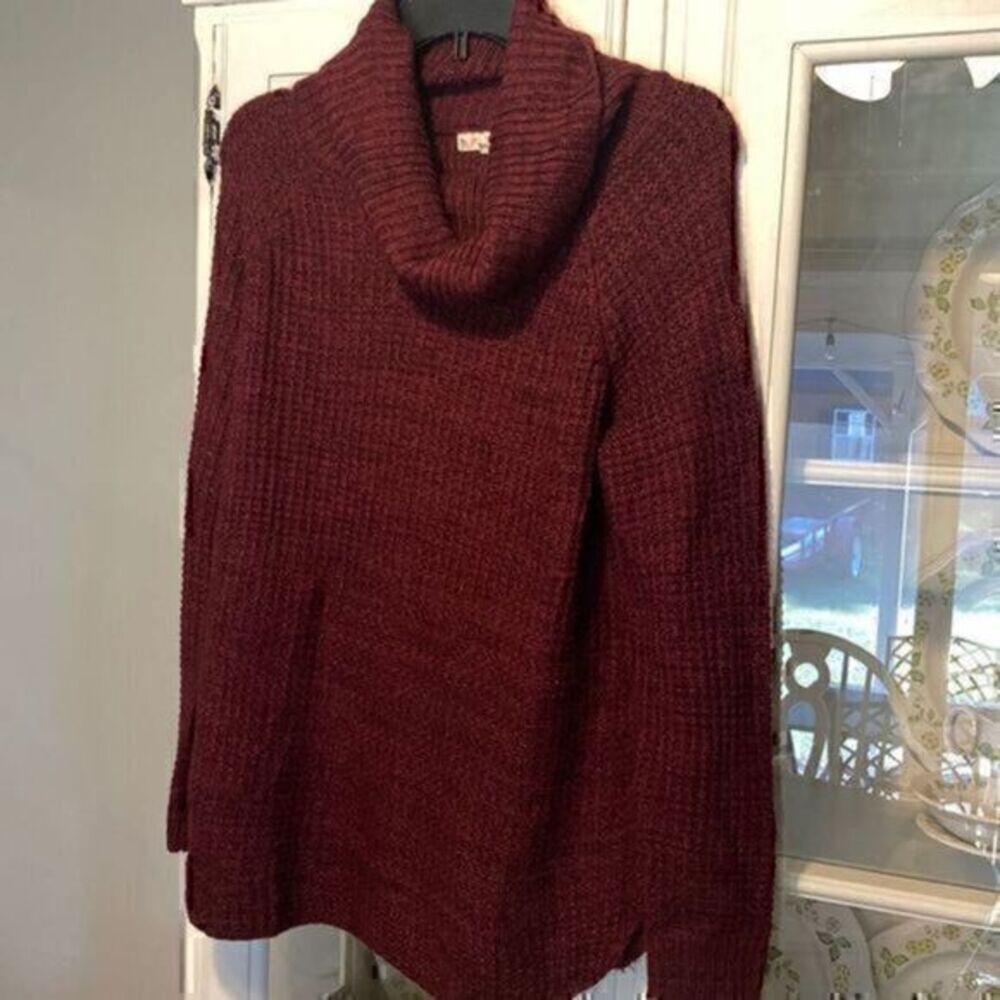 It’s Our Time medium cowl neck sweater  